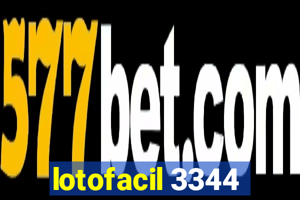 lotofacil 3344